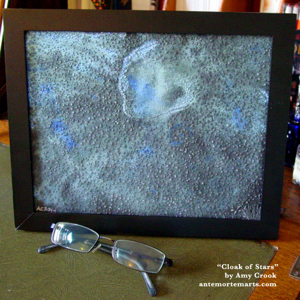 Cloak of Stars, framed art by Amy Crook Cloak of Stars, framed art by Amy Crook