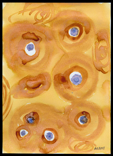Copper Blue, abstract art by Amy Crook Copper Blue, abstract art by Amy Crook