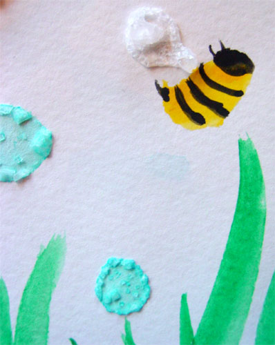 Twee Bees, detail, by Amy Crook Twee Bees, detail, by Amy Crook