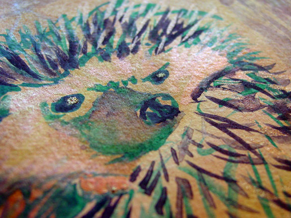 Angry Hedgehog, detail, by Amy Crook