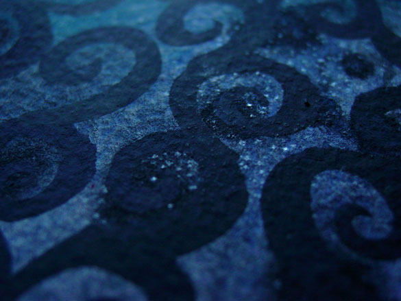 Black Iron Filigree, detail, by Amy Crook