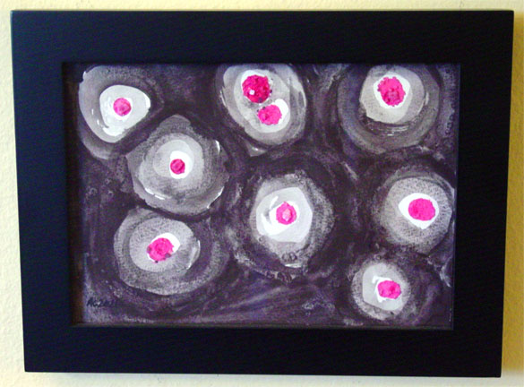 Blood from a Stone 2, framed art by Amy Crook