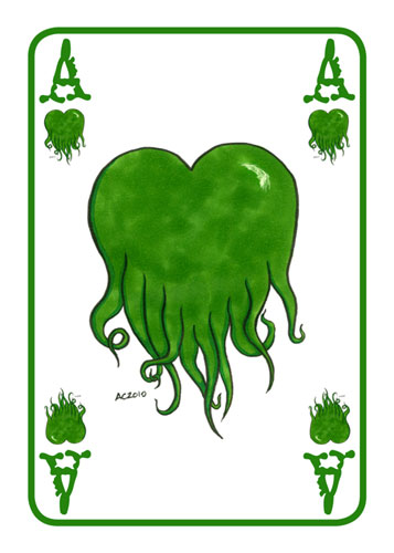 Ace of Cthulhu Hearts by Amy Crook