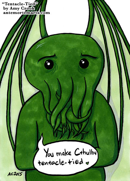 Tentacle-Tied, a Cthulhu comic by Amy Crook