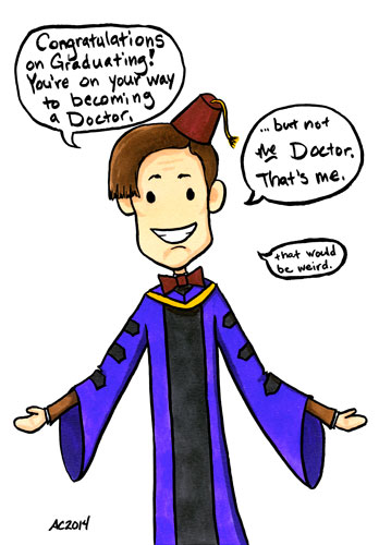 Doctoral, a Doctor Who parody comic by Amy Crook