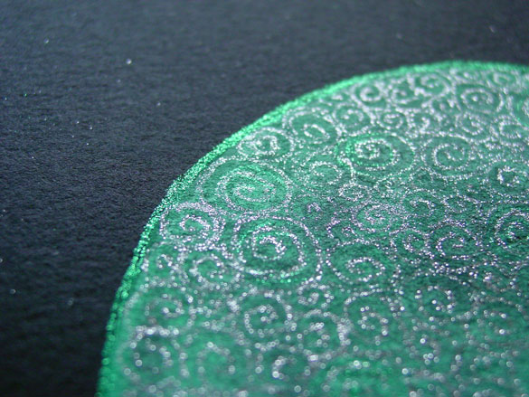 Filigree Moon 3, detail, by Amy Crook