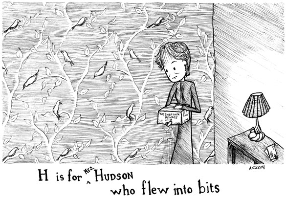 Baker Street Tinies: H is for (Mrs.) Hudson by Amy Crook
