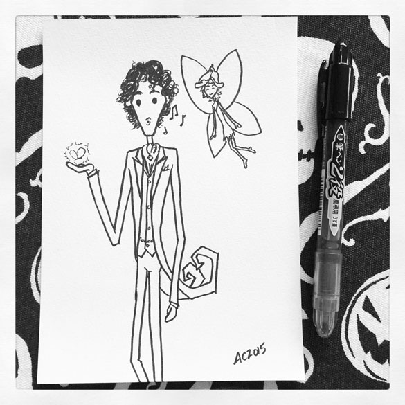 Day 1 - Alex Benedict and a Flower Fairy