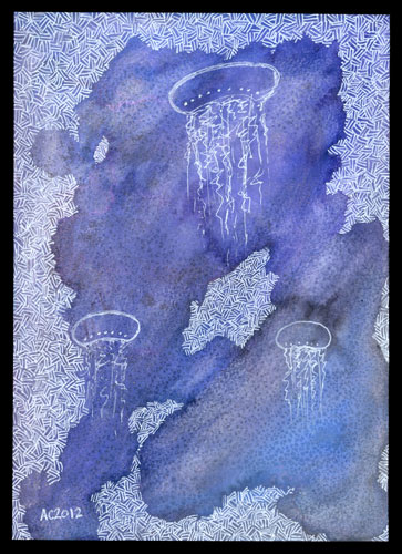 Jellyfish Deeps 2 by Amy Crook
