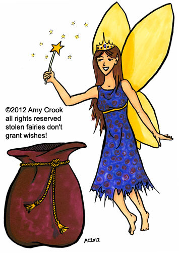 Fairy Godmother Cartoon « Antemortem Arts | Art & Writing by Amy Crook