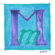 M is for Majuscule and Miniscule