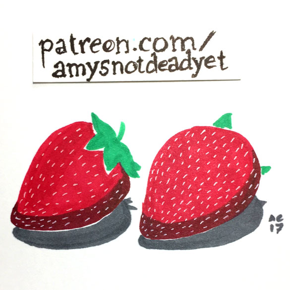 Strawberries by Amy Crook