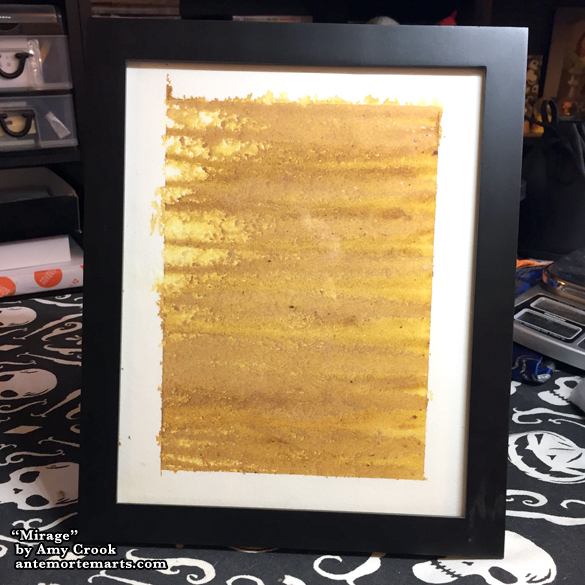 Mirage, framed art by Amy Crook