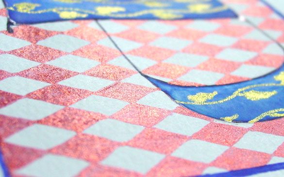 P is for Pattern & Primary, detail, by Amy Crook