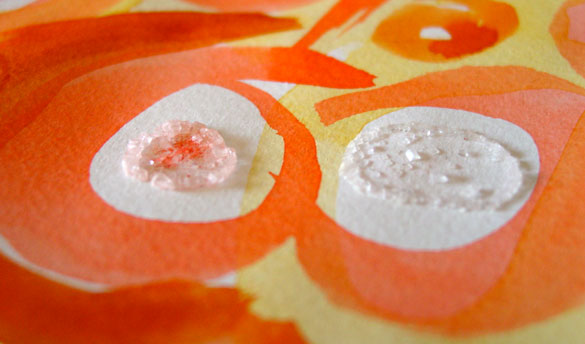 Rhymes With Orange, detail 1, by Amy Crook