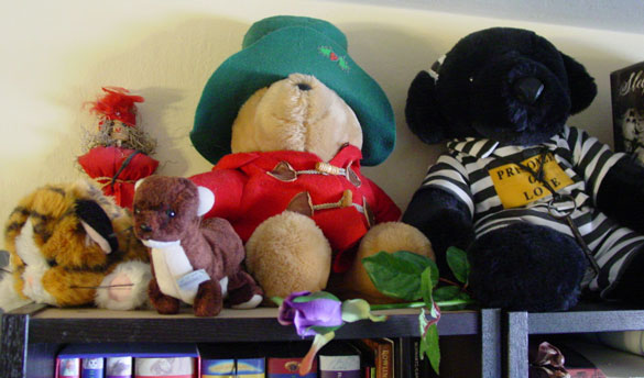 top shelf, plushies and silliness