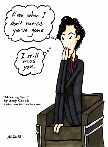 Missing You, a Sherlock comic by Amy Crook