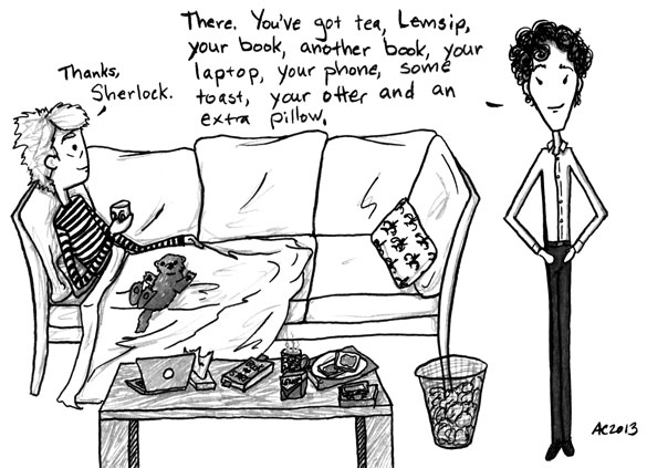 The Death of Me, Too, 3 of 6, a Sherlock comic by Amy Crook