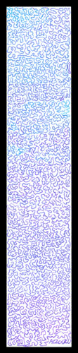 Squiggle Bookmark by Amy Crook