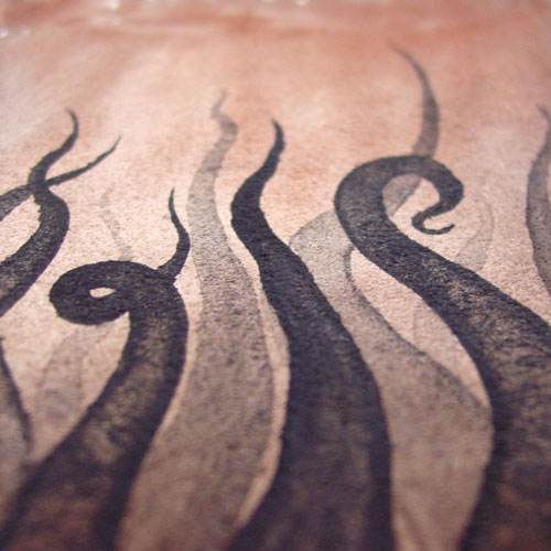 Tentacle Deeps 26, detail, by Amy Crook