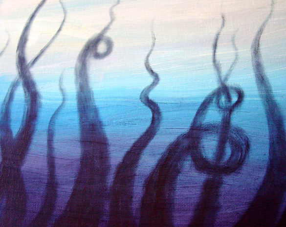 Tentacle Deeps 40, detail, by Amy Crook