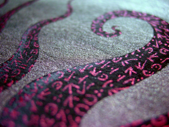 Tentacle Deeps 46, detail, by Amy Crook