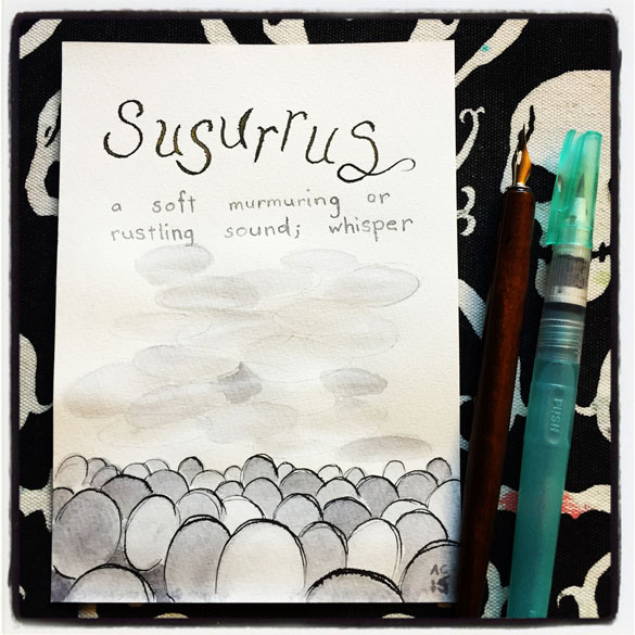 Word 3: Susurrus
